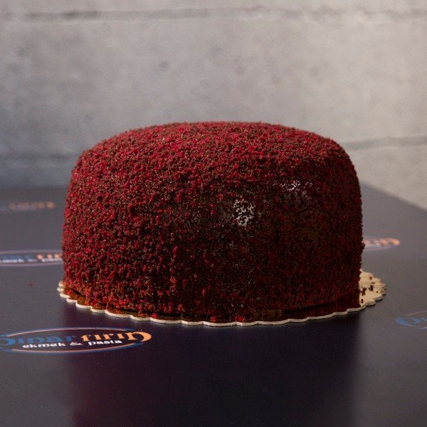 Muzlu-Frambuazlı-Çikolatalı Pasta